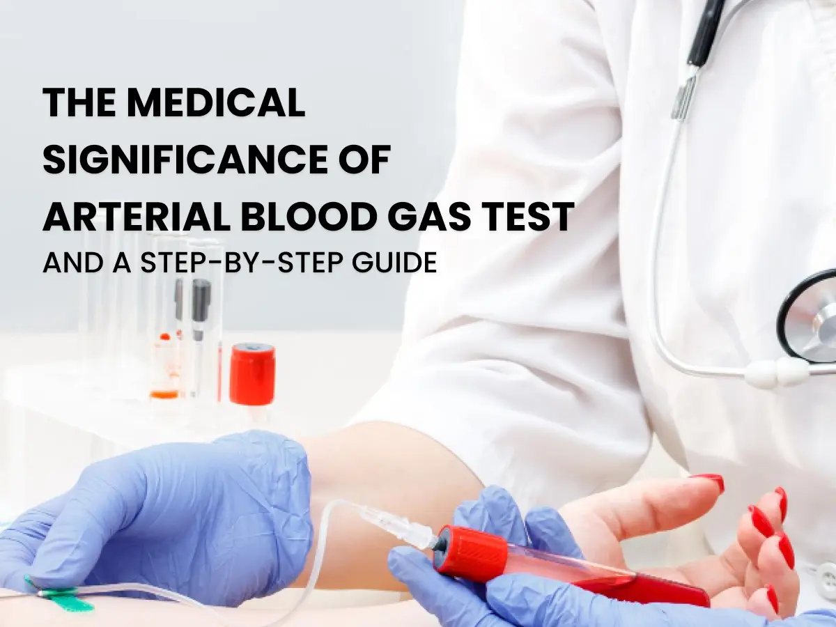 Arterial blood gas test | Premium Medical Services In Lebanon